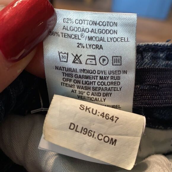 DL1961 | Hawk Skinny Jeans Kids 3 - Picture 6 of 6